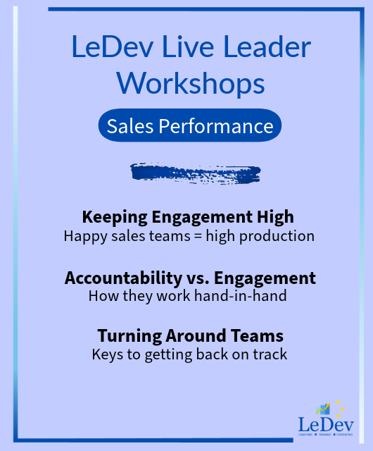 Sales Team Performance Workshops